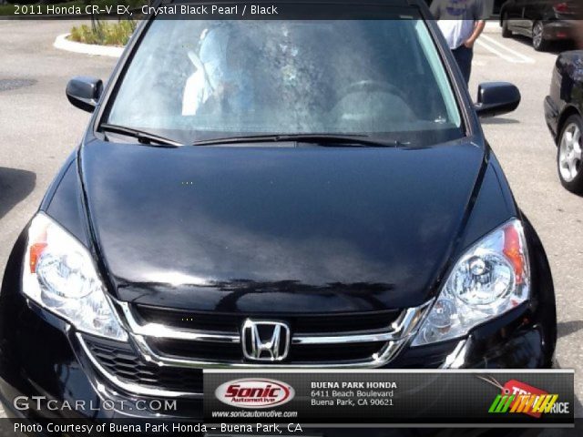 2011 Honda CR-V EX in Crystal Black Pearl