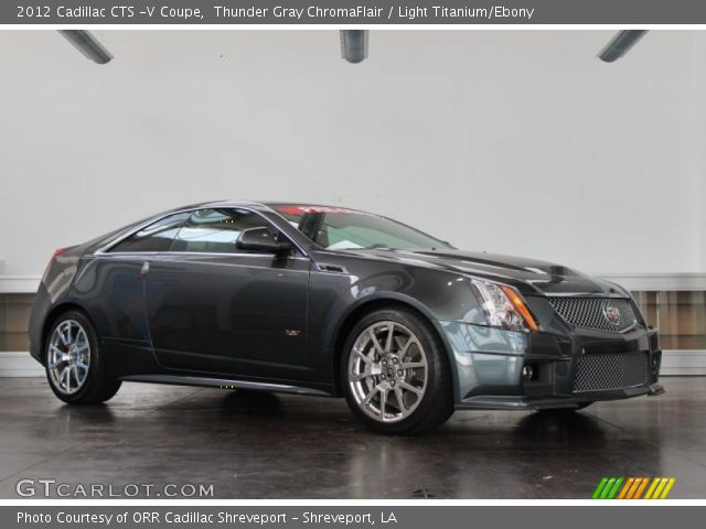 2012 Cadillac CTS -V Coupe in Thunder Gray ChromaFlair