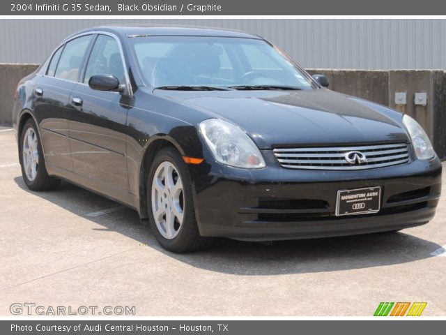 2004 Infiniti G 35 Sedan in Black Obsidian