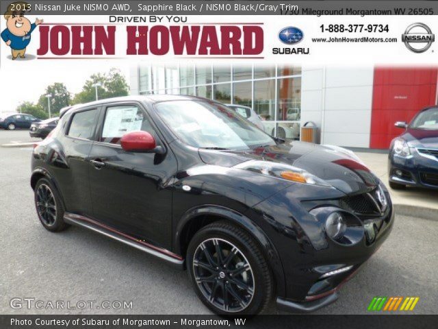 2013 Nissan Juke NISMO AWD in Sapphire Black