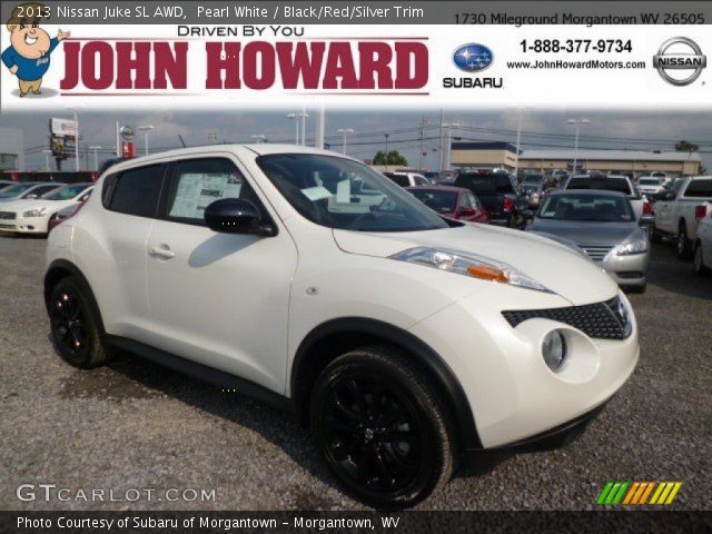 2013 Nissan Juke SL AWD in Pearl White
