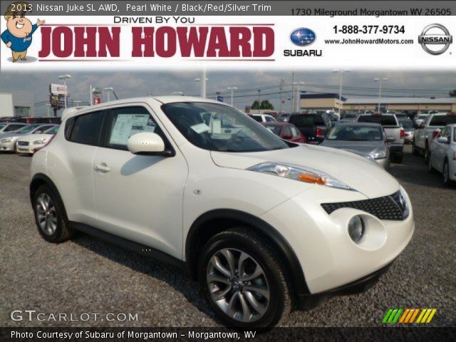 2013 Nissan Juke SL AWD in Pearl White