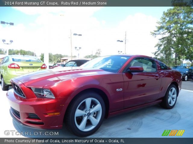 2014 Ford Mustang GT Coupe in Ruby Red
