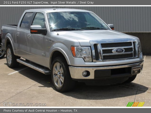 2011 Ford F150 XLT SuperCrew in Ingot Silver Metallic