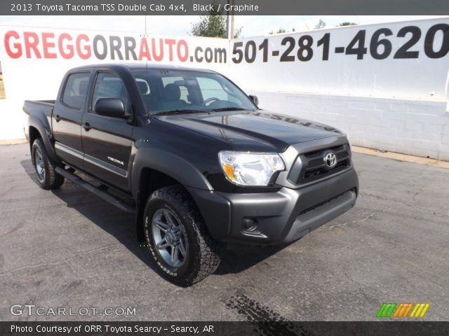 2013 Toyota Tacoma TSS Double Cab 4x4 in Black
