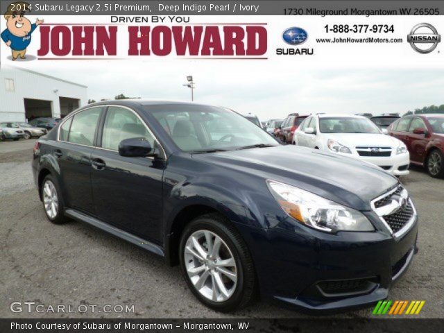 2014 Subaru Legacy 2.5i Premium in Deep Indigo Pearl