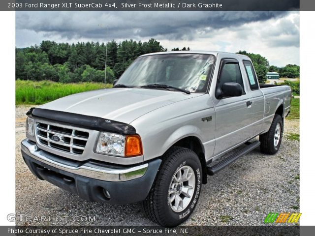 2003 Ford Ranger XLT SuperCab 4x4 in Silver Frost Metallic