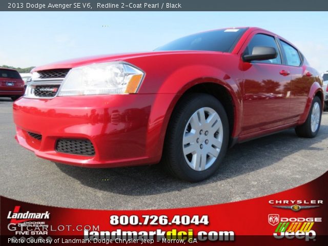 2013 Dodge Avenger SE V6 in Redline 2-Coat Pearl