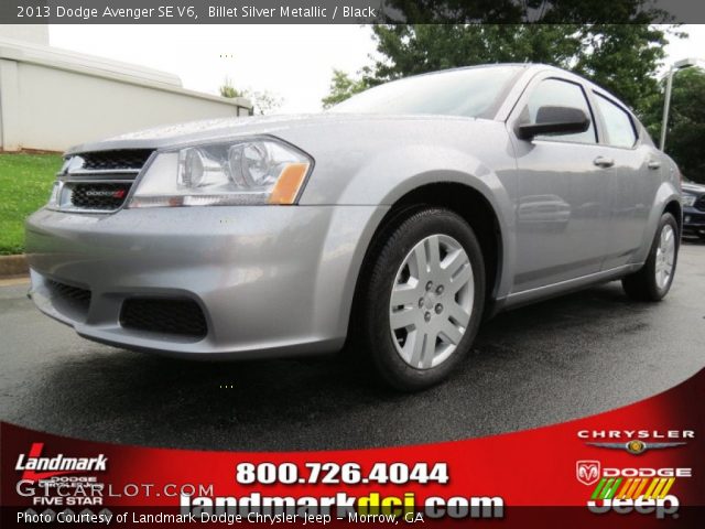 2013 Dodge Avenger SE V6 in Billet Silver Metallic