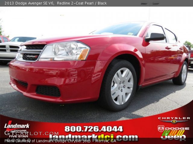 2013 Dodge Avenger SE V6 in Redline 2-Coat Pearl