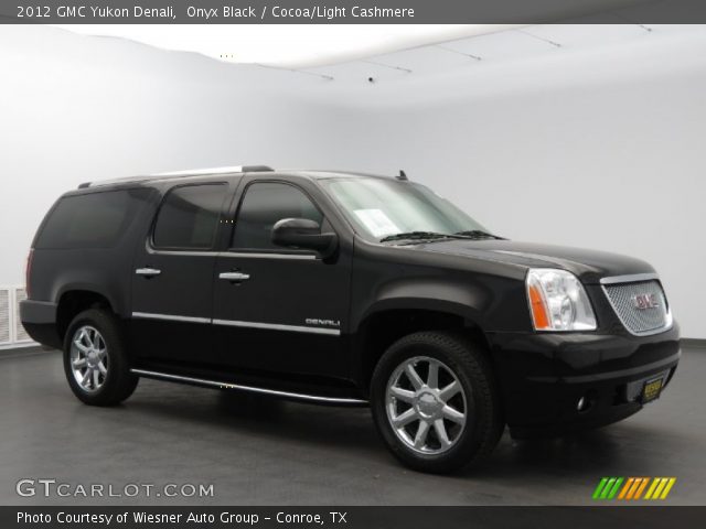 2012 GMC Yukon Denali in Onyx Black
