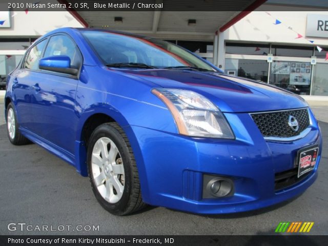 2010 Nissan Sentra 2.0 SR in Blue Metallic