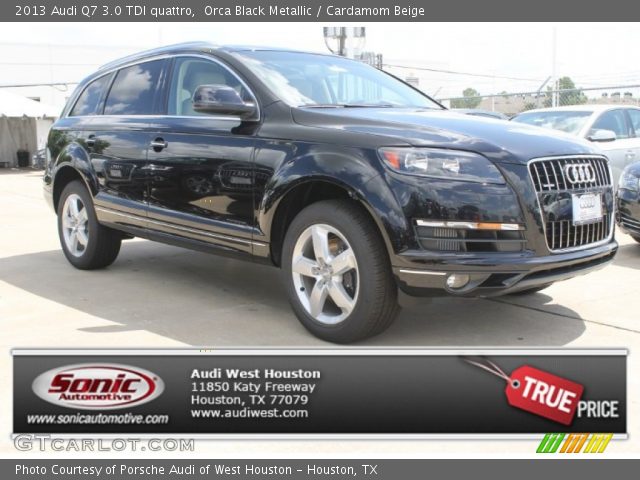 2013 Audi Q7 3.0 TDI quattro in Orca Black Metallic