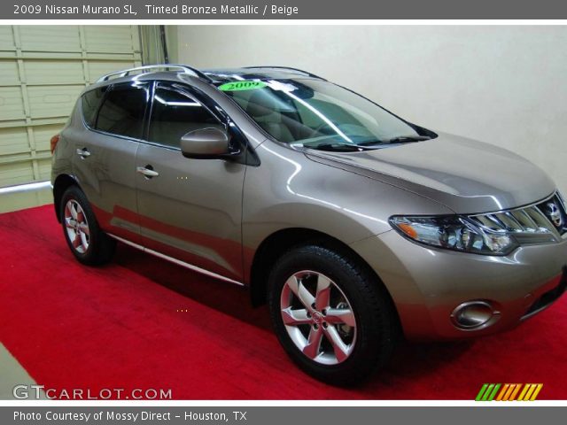 2009 Nissan murano tinted bronze metallic #3