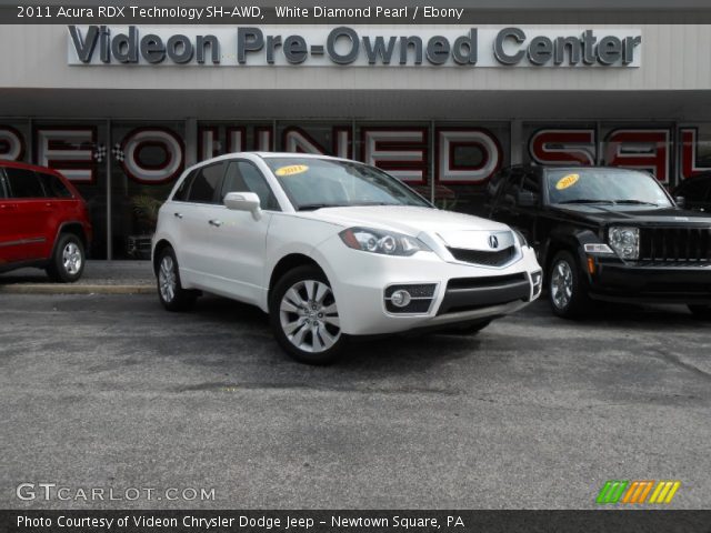 2011 Acura RDX Technology SH-AWD in White Diamond Pearl