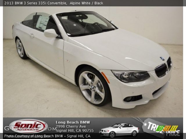2013 BMW 3 Series 335i Convertible in Alpine White