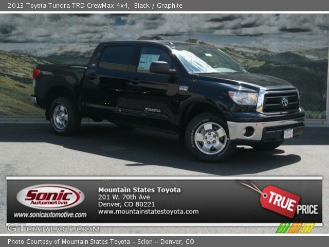 2013 Toyota Tundra TRD CrewMax 4x4 in Black