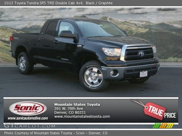 2013 Toyota Tundra SR5 TRD Double Cab 4x4 in Black
