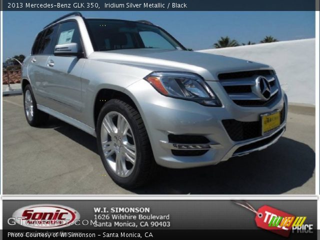 2013 Mercedes-Benz GLK 350 in Iridium Silver Metallic