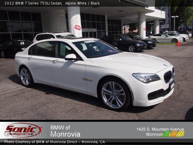 2013 BMW 7 Series 750Li Sedan in Alpine White