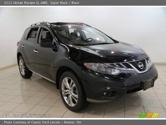 2011 Nissan Murano SL AWD in Super Black
