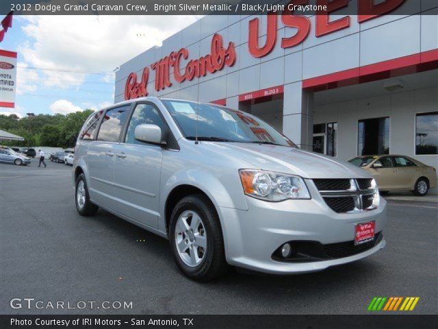 2012 Dodge Grand Caravan Crew in Bright Silver Metallic