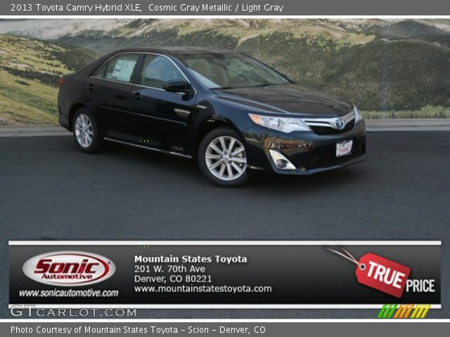 2013 Toyota Camry Hybrid XLE in Cosmic Gray Metallic
