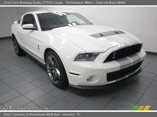 2010 Ford Mustang Shelby GT500 Coupe in Performance White