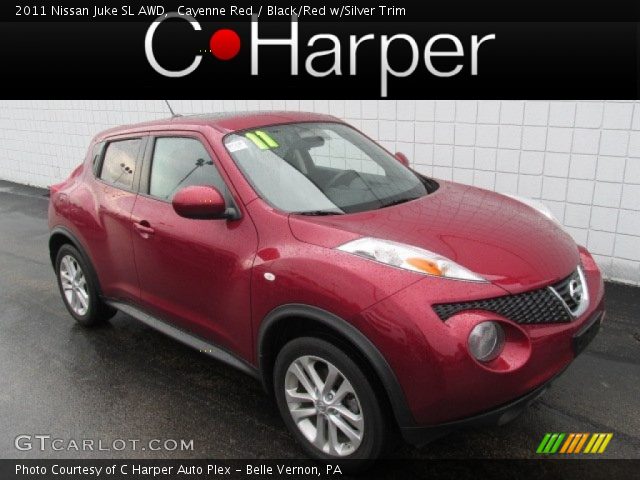 2011 Nissan Juke SL AWD in Cayenne Red