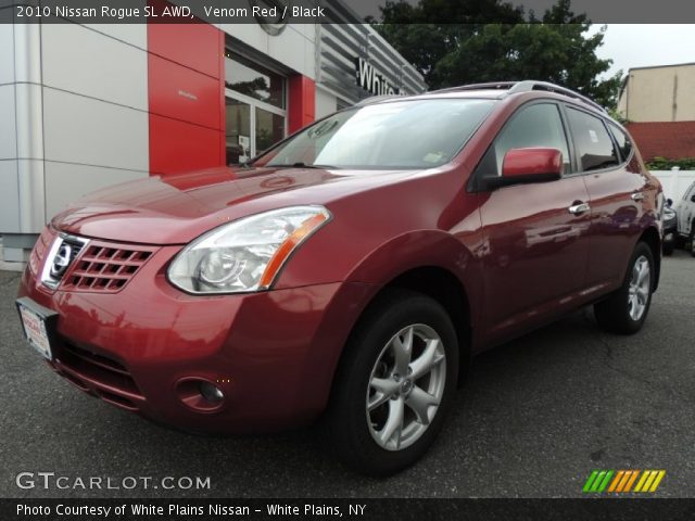2010 Nissan Rogue SL AWD in Venom Red
