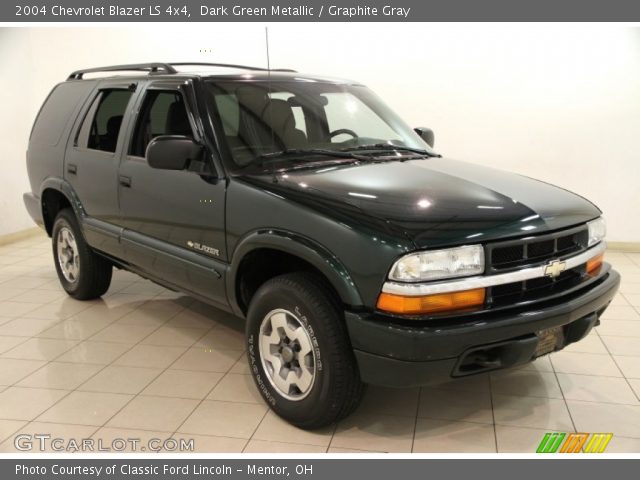 2004 Chevrolet Blazer LS 4x4 in Dark Green Metallic