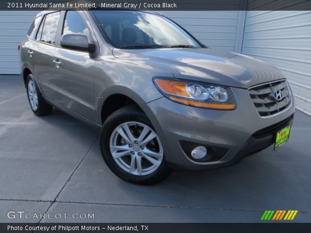 2011 Hyundai Santa Fe Limited in Mineral Gray