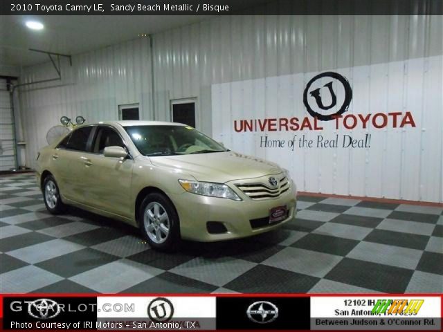 2010 Toyota Camry LE in Sandy Beach Metallic