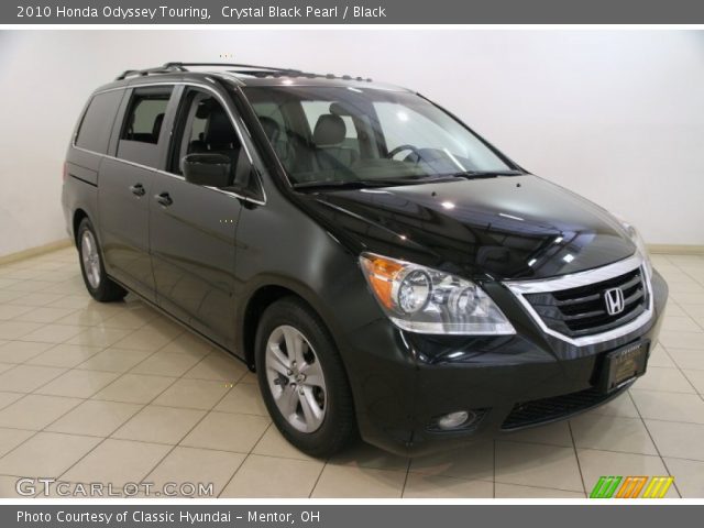 2010 Honda Odyssey Touring in Crystal Black Pearl