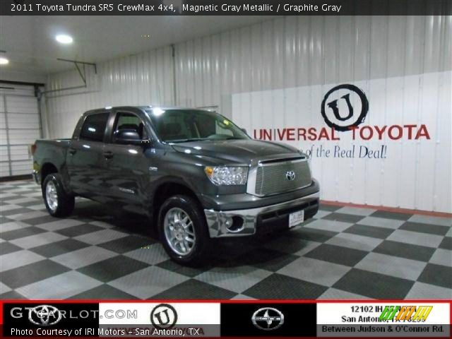 2011 Toyota Tundra SR5 CrewMax 4x4 in Magnetic Gray Metallic