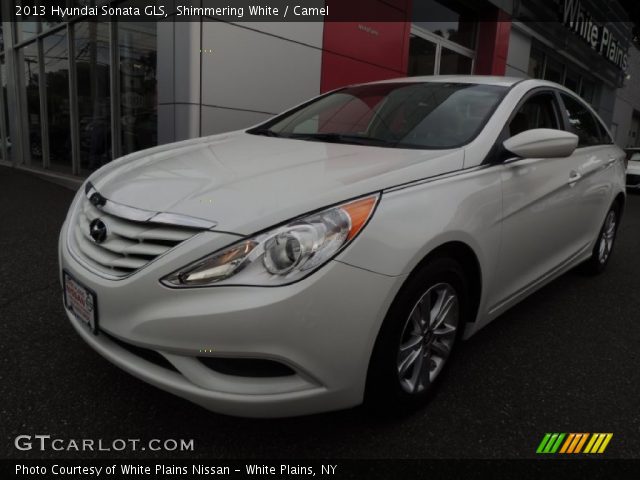 2013 Hyundai Sonata GLS in Shimmering White