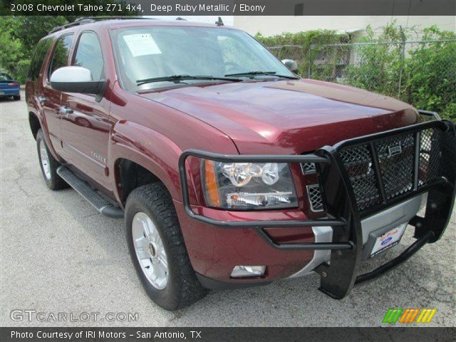 2008 Chevrolet Tahoe Z71 4x4 in Deep Ruby Metallic