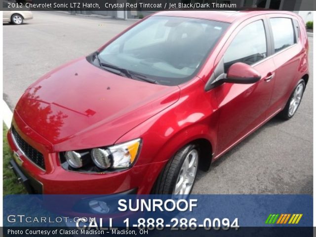 2012 Chevrolet Sonic LTZ Hatch in Crystal Red Tintcoat