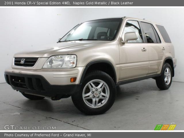 2001 Honda CR-V Special Edition 4WD in Naples Gold Metallic