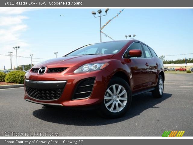 2011 Mazda CX-7 i SV in Copper Red