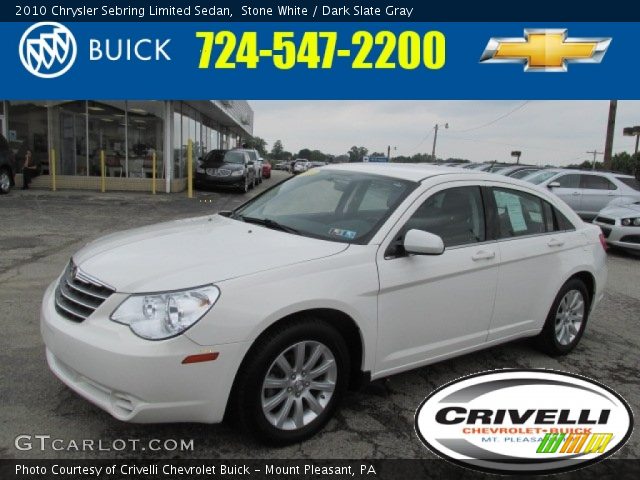 2010 Chrysler Sebring Limited Sedan in Stone White