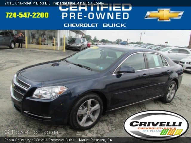 2011 Chevrolet Malibu LT in Imperial Blue Metallic