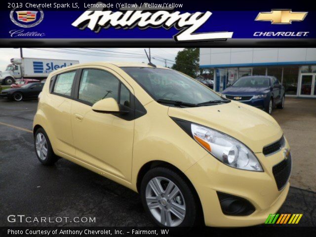 2013 Chevrolet Spark LS in Lemonade (Yellow)
