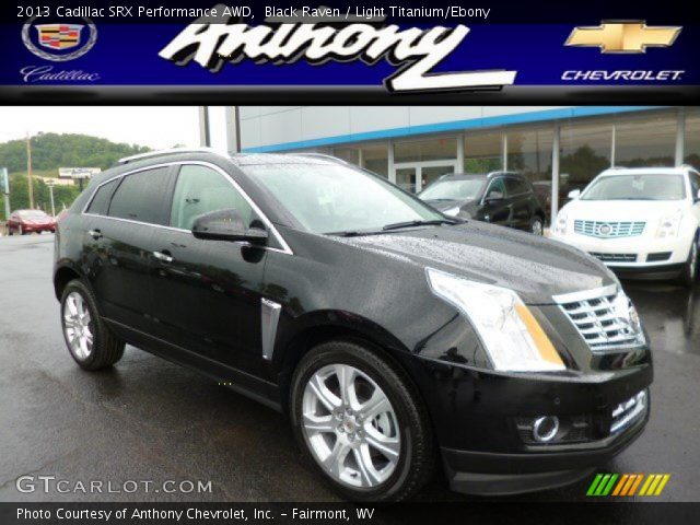 2013 Cadillac SRX Performance AWD in Black Raven