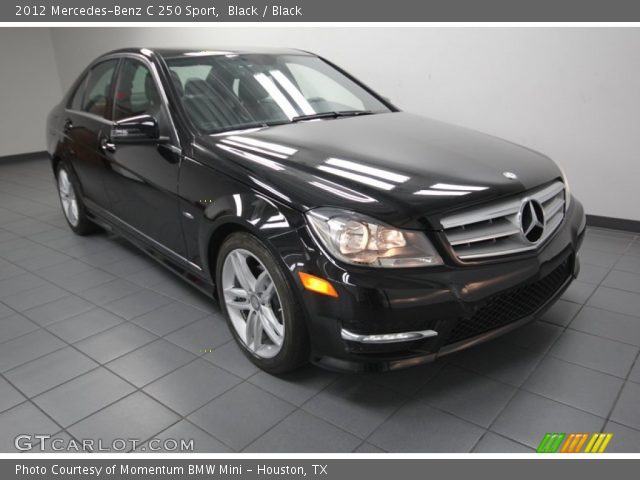 2012 Mercedes-Benz C 250 Sport in Black