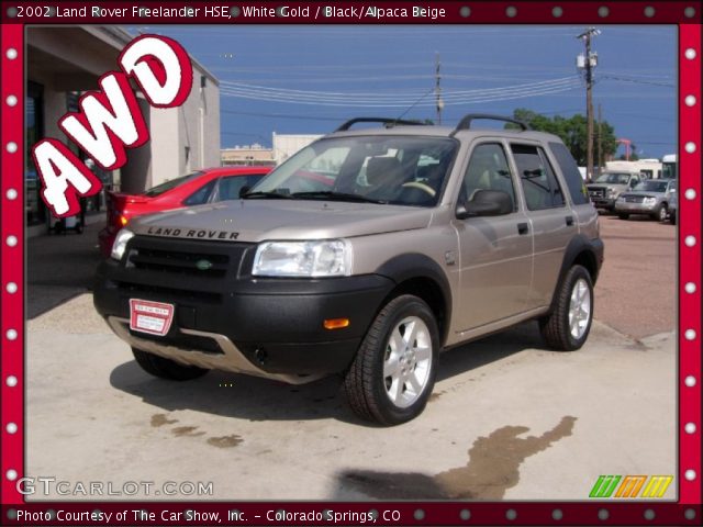 2002 Land Rover Freelander HSE in White Gold