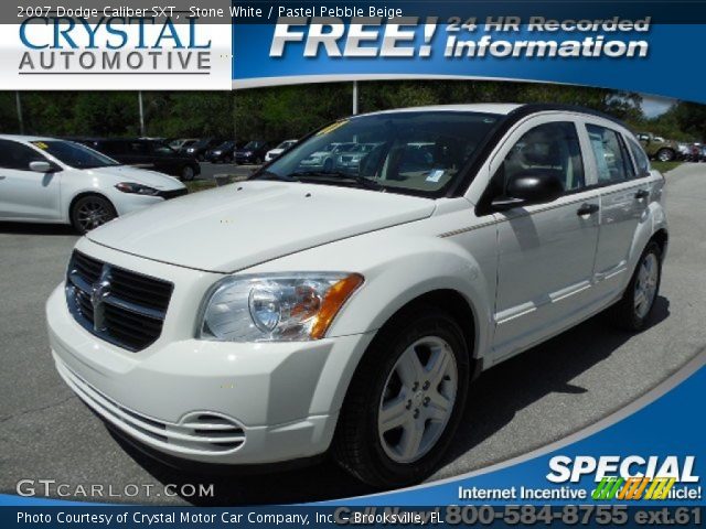 2007 Dodge Caliber SXT in Stone White