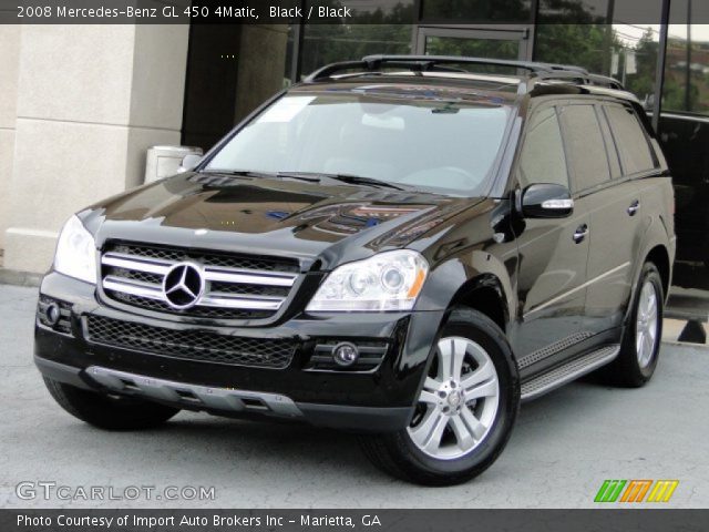 2008 Mercedes-Benz GL 450 4Matic in Black