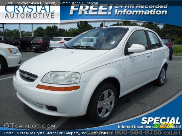 2006 Chevrolet Aveo LT Sedan in Summit White