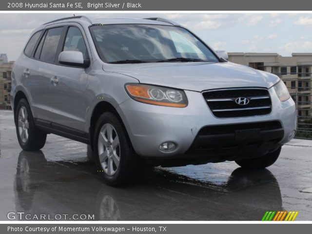 2008 Hyundai Santa Fe SE in Bright Silver